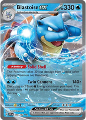 Blastoise ex (030/142) [Scarlet & Violet: Stellar Crown] | Rock City Comics