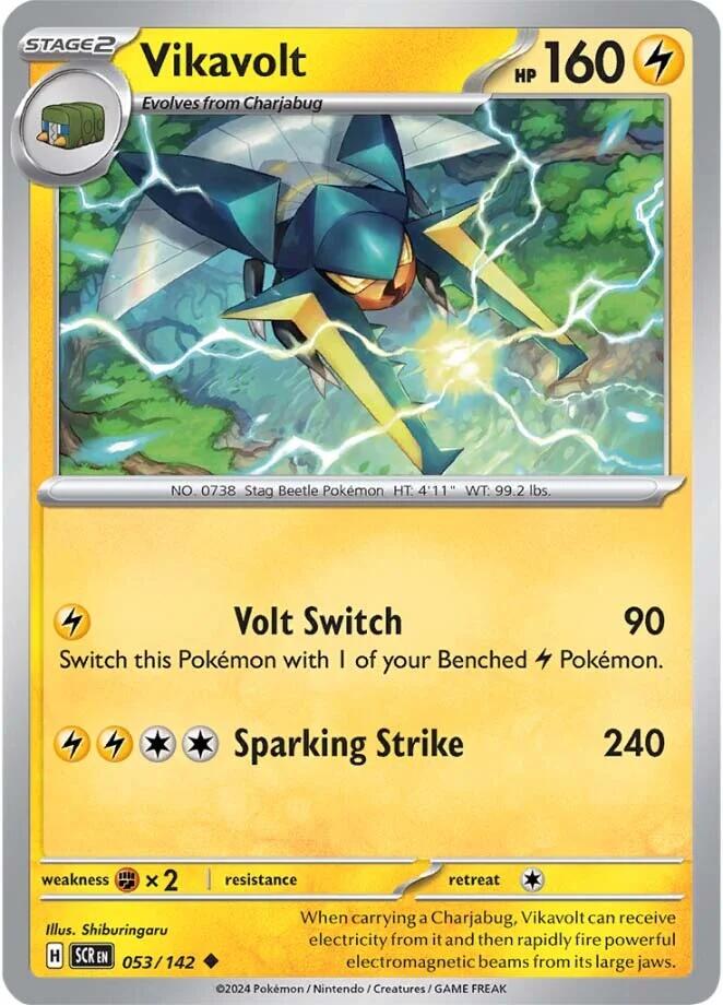 Vikavolt (053/142) [Scarlet & Violet: Stellar Crown] | Rock City Comics