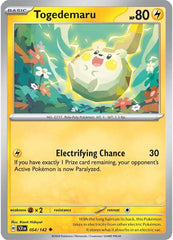 Togedemaru (054/142) [Scarlet & Violet: Stellar Crown] | Rock City Comics