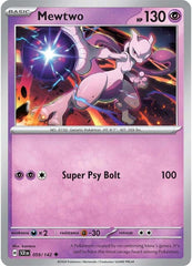 Mewtwo (059/142) [Scarlet & Violet: Stellar Crown] | Rock City Comics