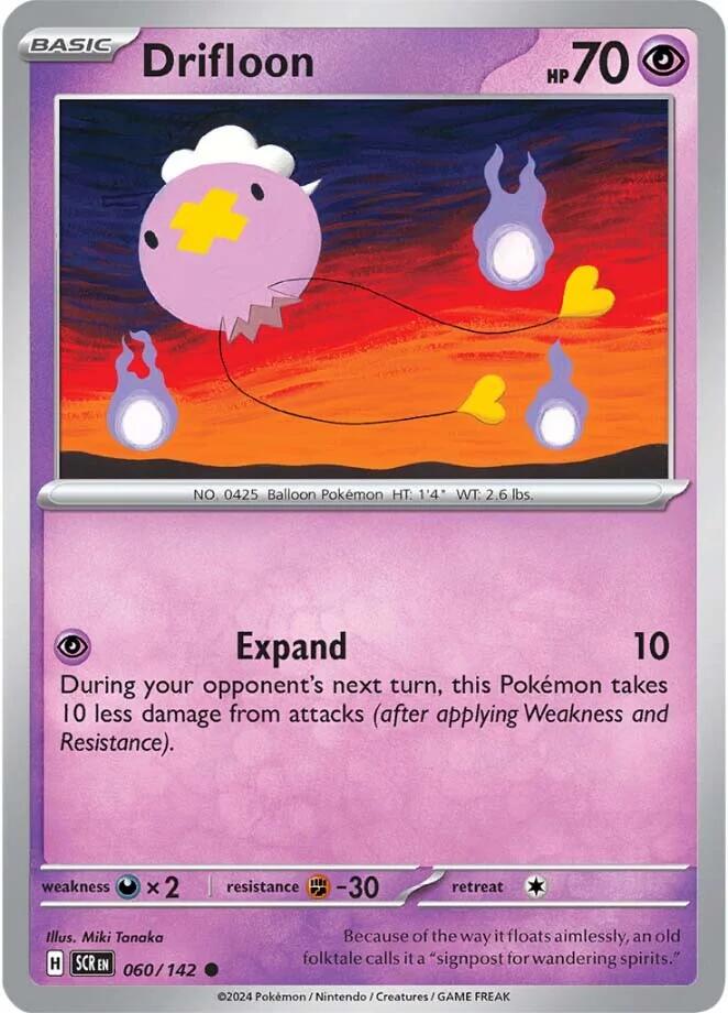 Drifloon (060/142) [Scarlet & Violet: Stellar Crown] | Rock City Comics