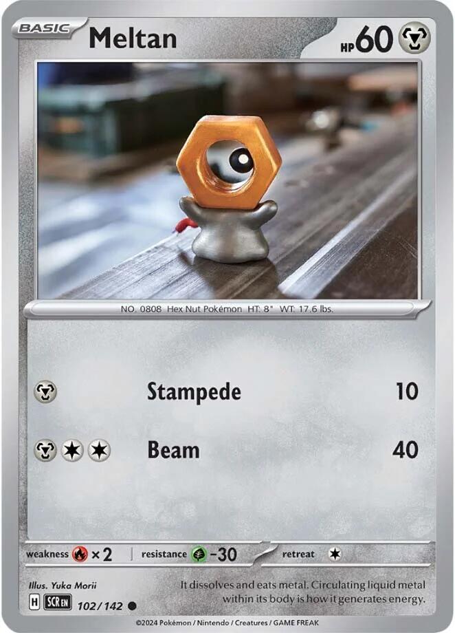 Meltan (102/142) [Scarlet & Violet: Stellar Crown] | Rock City Comics