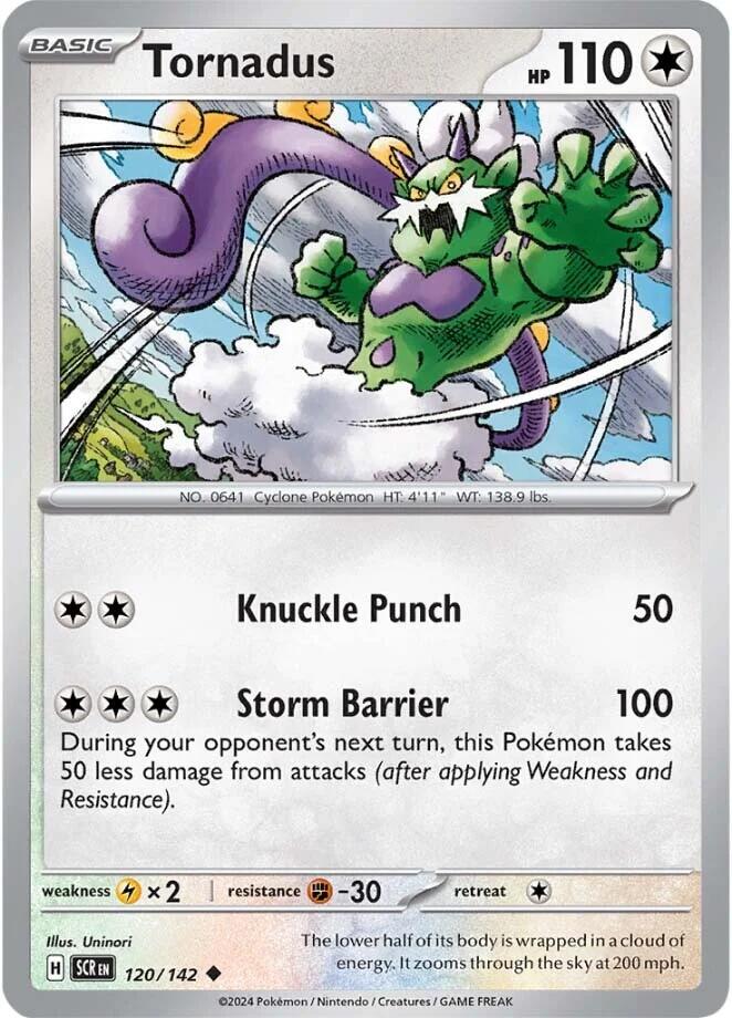 Tornadus (120/142) [Scarlet & Violet: Stellar Crown] | Rock City Comics