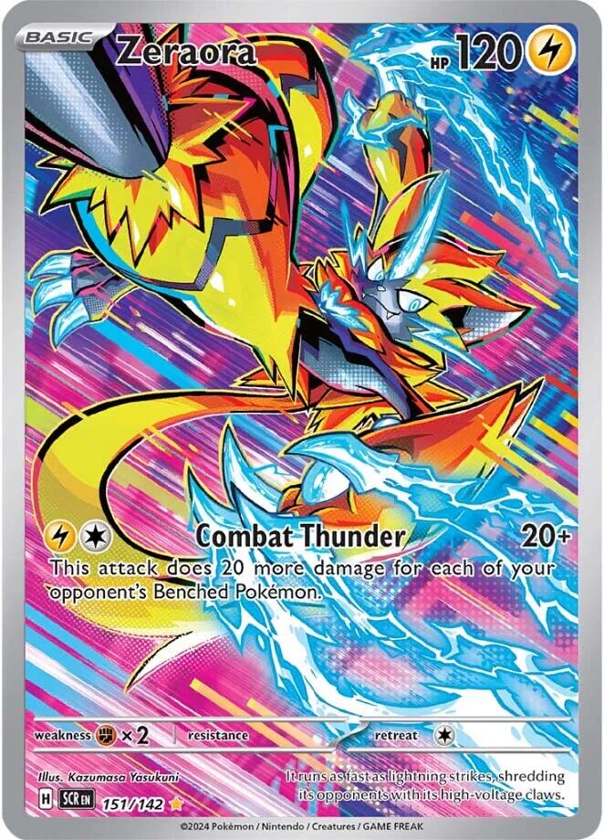 Zeraora (151/142) [Scarlet & Violet: Stellar Crown] | Rock City Comics