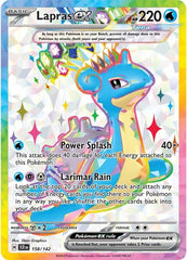 Lapras ex (158/142) [Scarlet & Violet: Stellar Crown] | Rock City Comics