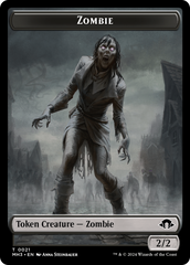 Phyrexian Germ // Zombie Double-Sided Token [Modern Horizons 3 Tokens] | Rock City Comics