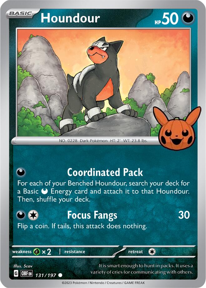 Houndour (131/197) [Trick or Trade 2024] | Rock City Comics