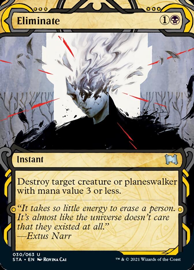 Eliminate (Foil Etched) [Strixhaven: Mystical Archive] | Rock City Comics