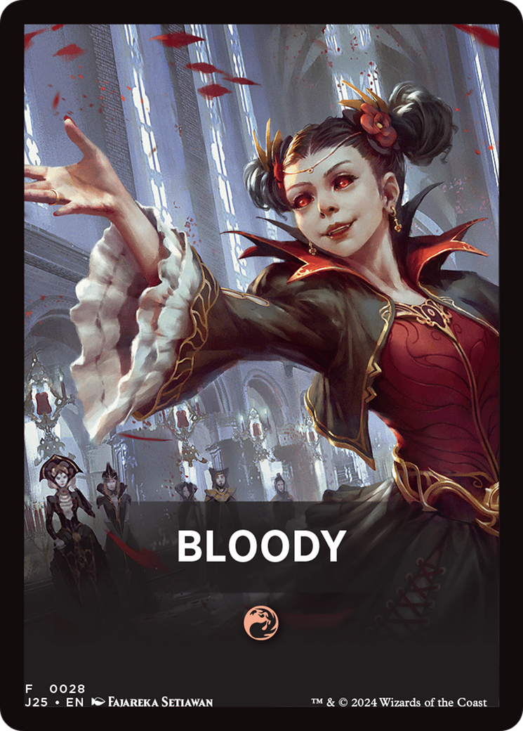 Bloody Theme Card [Foundations Jumpstart Front Cards] | Rock City Comics