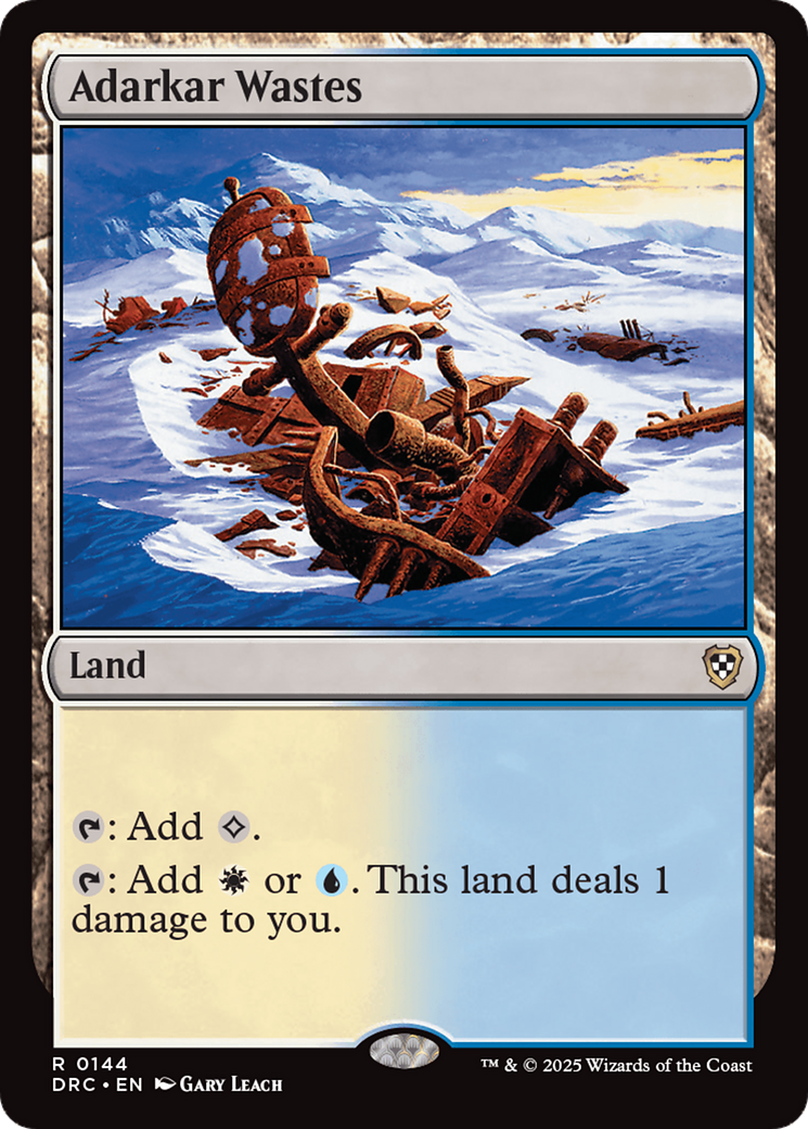 Adarkar Wastes [Aetherdrift Commander] | Rock City Comics