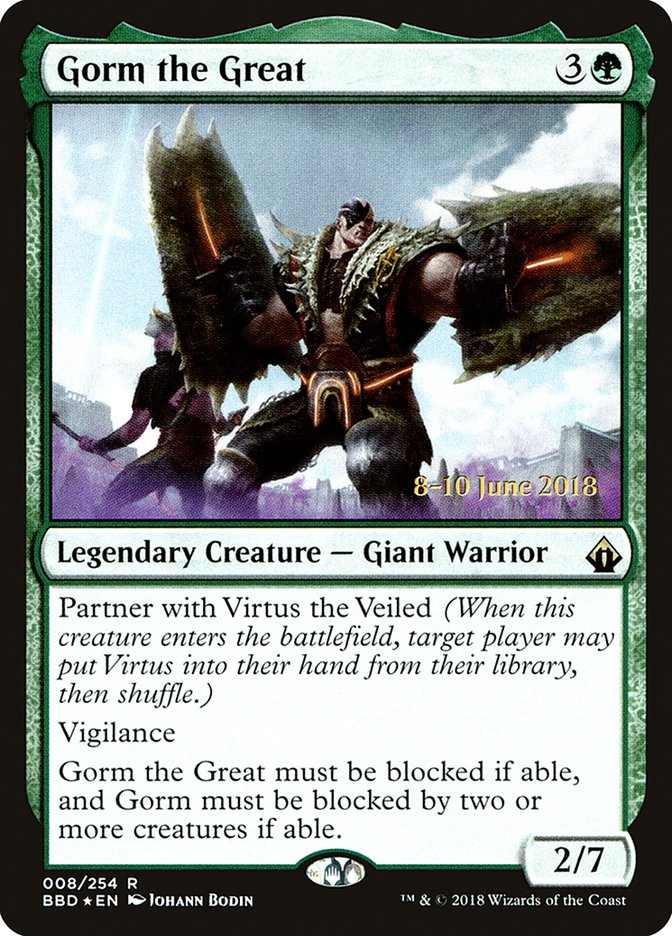Gorm the Great [Battlebond Prerelease Promos] | Rock City Comics