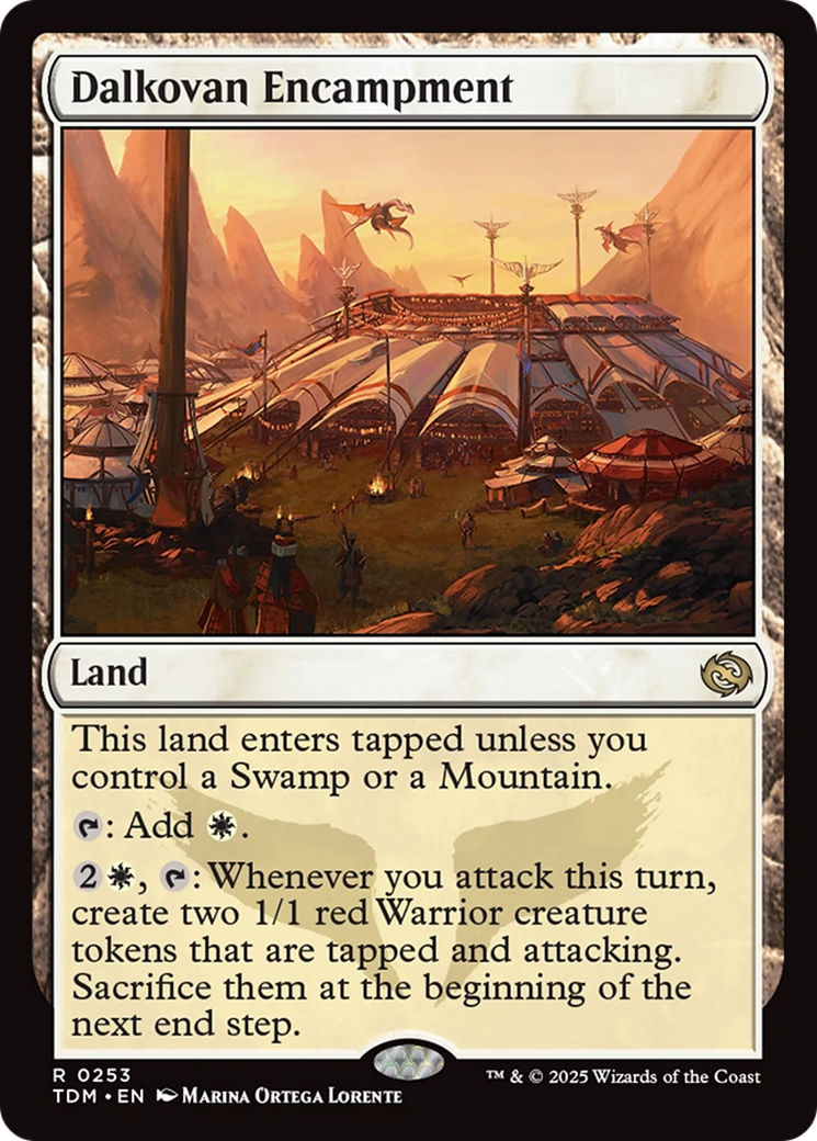 Dalkovan Encampment [Tarkir: Dragonstorm] | Rock City Comics