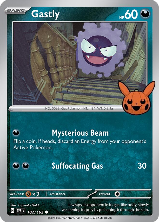 Gastly (102/162) [Trick or Trade 2024] | Rock City Comics