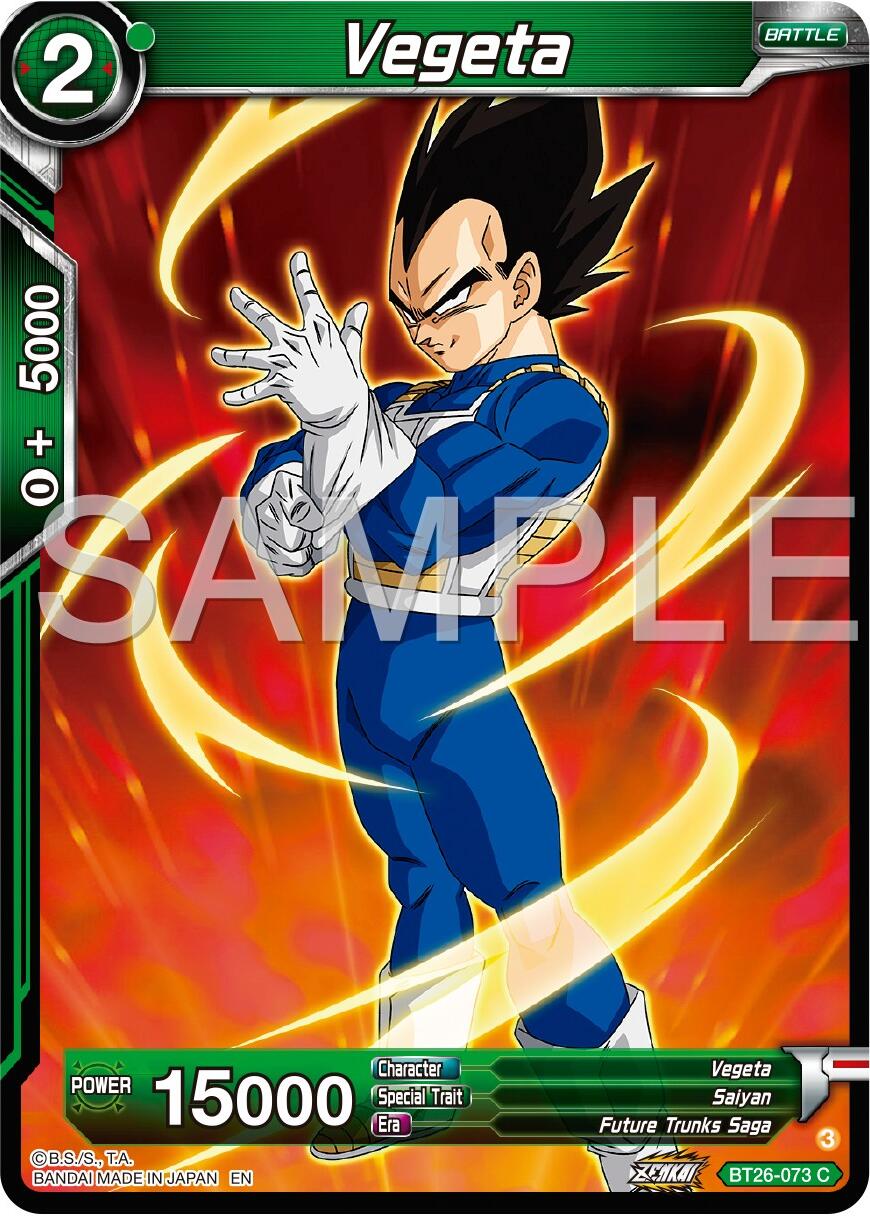 Vegeta (BT26-073) [Ultimate Advent] | Rock City Comics