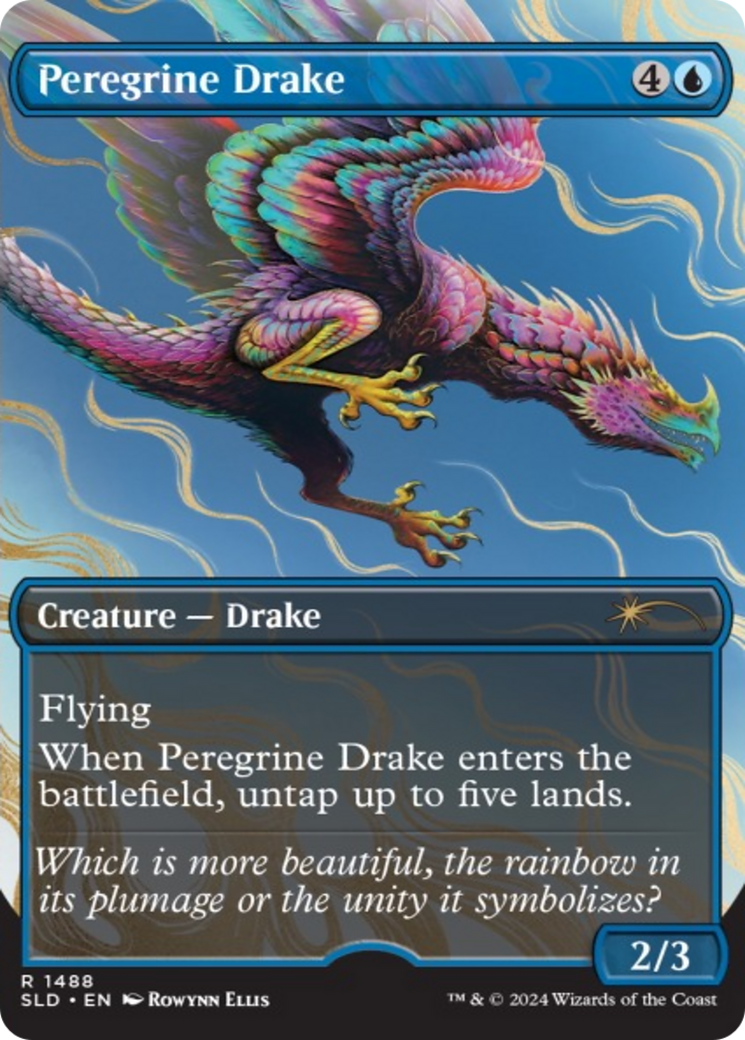 Peregrine Drake (Rainbow Foil) [Secret Lair Drop Series] | Rock City Comics