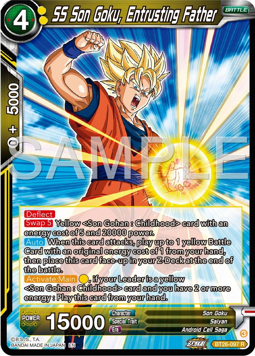 SS Son Goku, Entrusting Father (BT26-097) [Ultimate Advent] | Rock City Comics