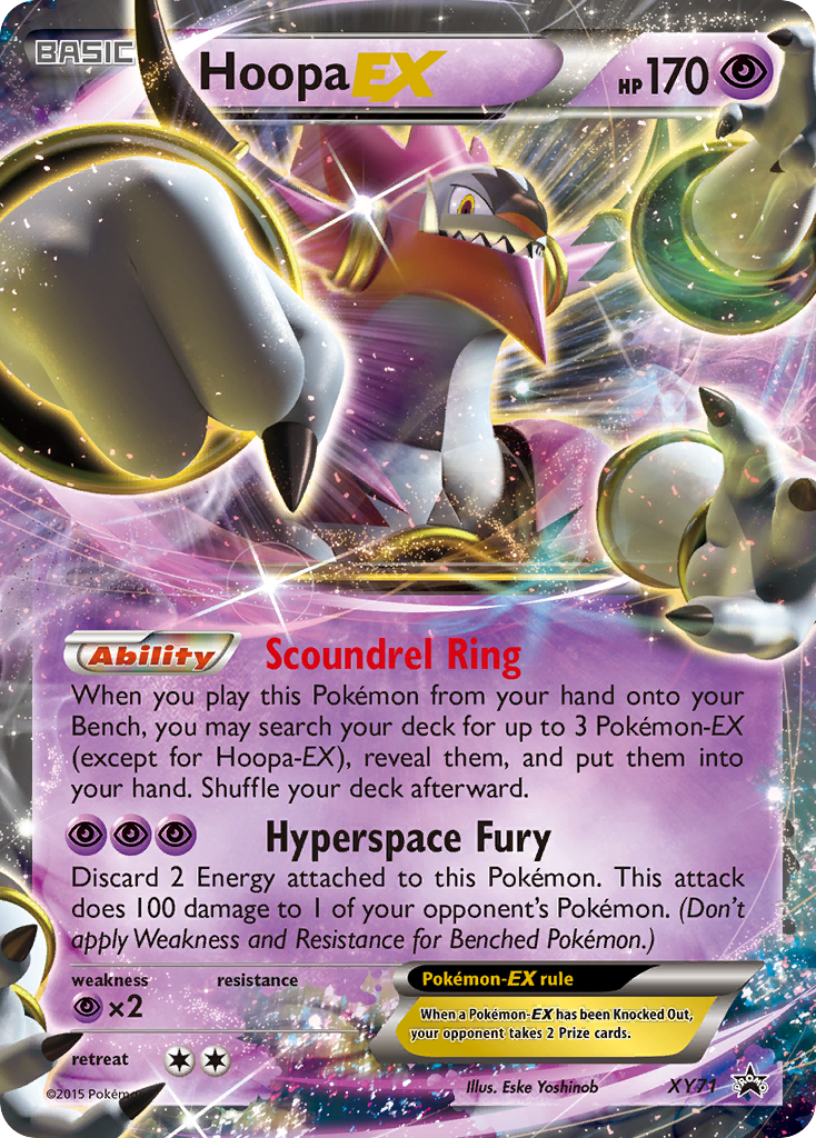 Hoopa EX (XY71) [XY: Black Star Promos] | Rock City Comics