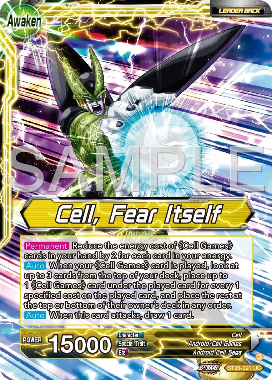 Cell // Cell, Fear Itself (BT26-091) [Ultimate Advent] | Rock City Comics