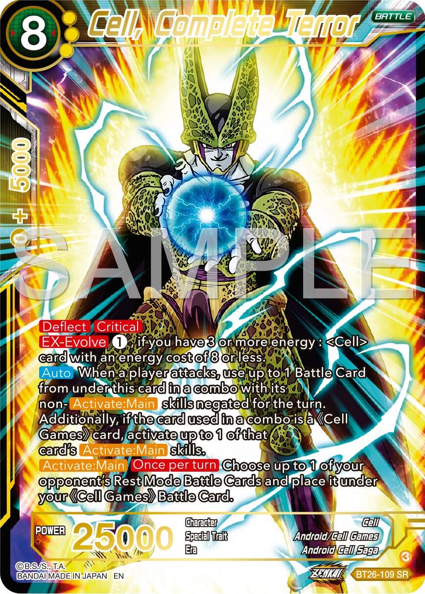 Cell Complete Terror (BT26-109) [Ultimate Advent] | Rock City Comics