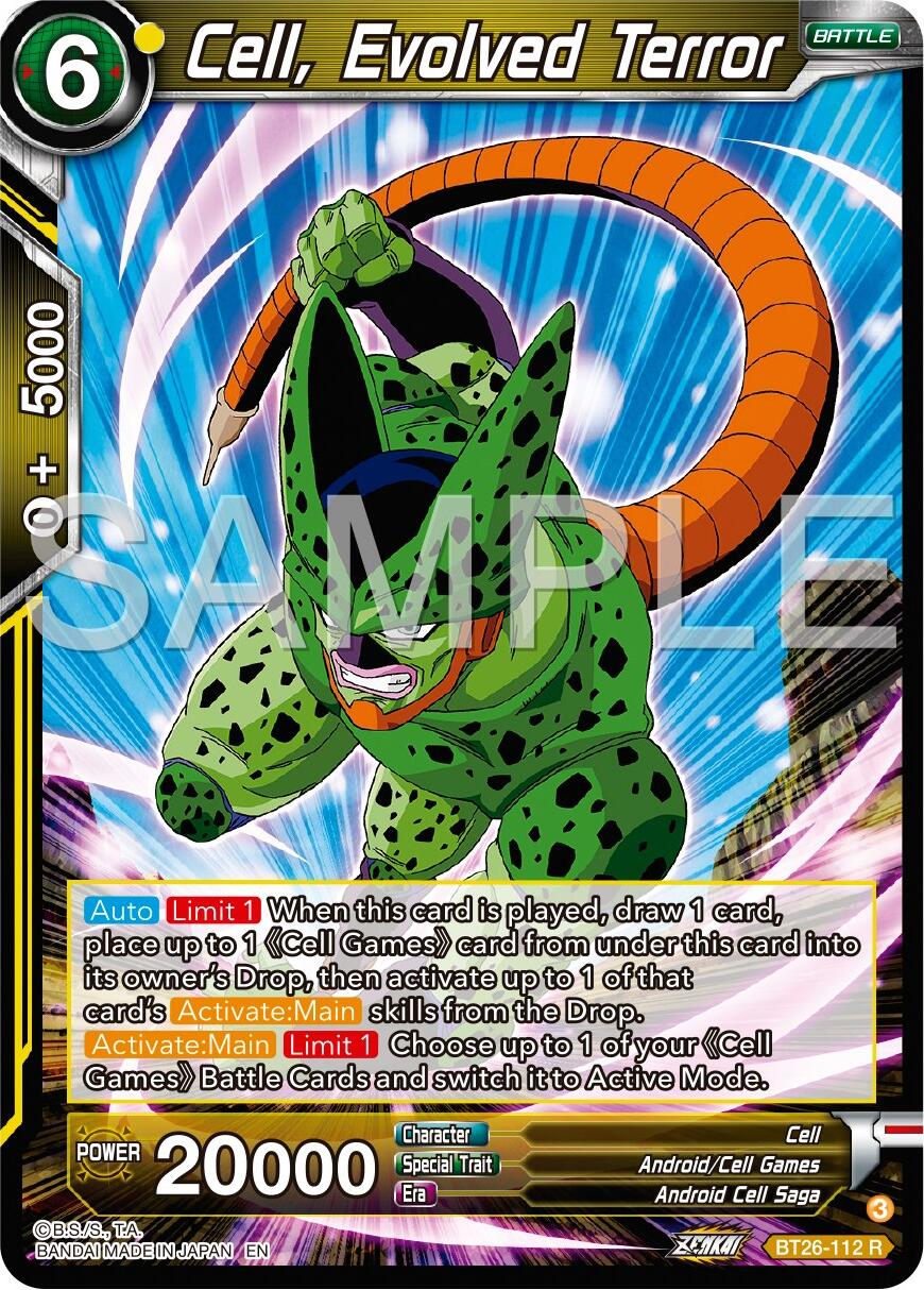 Cell, Evolvd Terror (BT26-112) [Ultimate Advent] | Rock City Comics