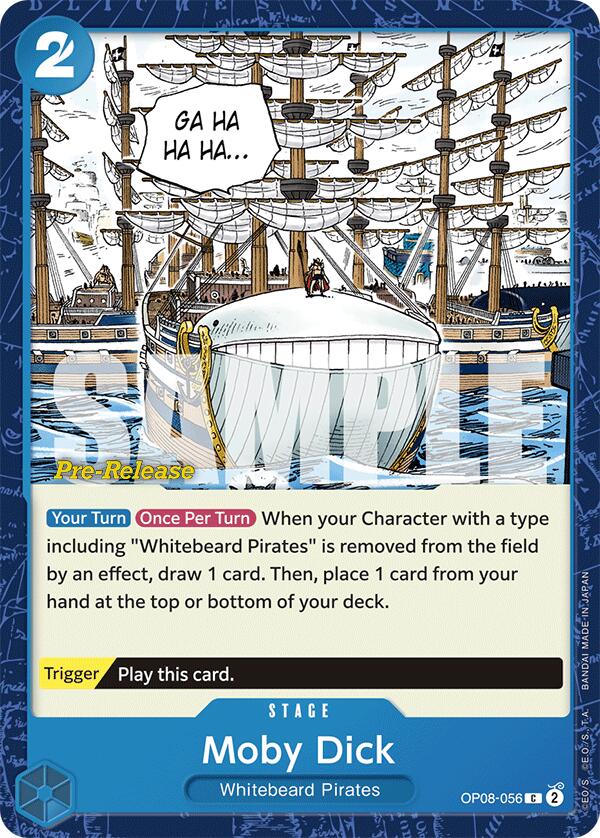 Moby Dick [Two Legends Pre-Release Cards] | Rock City Comics