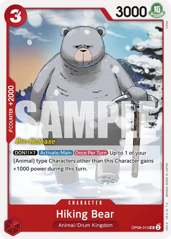 Hiking Bear [Two Legends Pre-Release Cards] | Rock City Comics