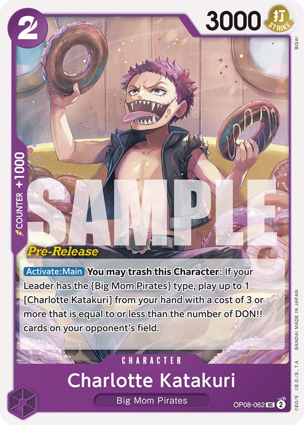 Charlotte Katakuri [Two Legends Pre-Release Cards] | Rock City Comics