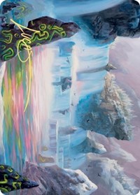 Glittering Frost Art Card (Gold-Stamped Signature) [Kaldheim Art Series] | Rock City Comics
