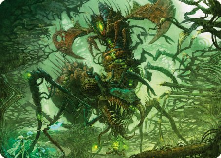 Skyscythe Engulfer Art Card [Phyrexia: All Will Be One Art Series] | Rock City Comics