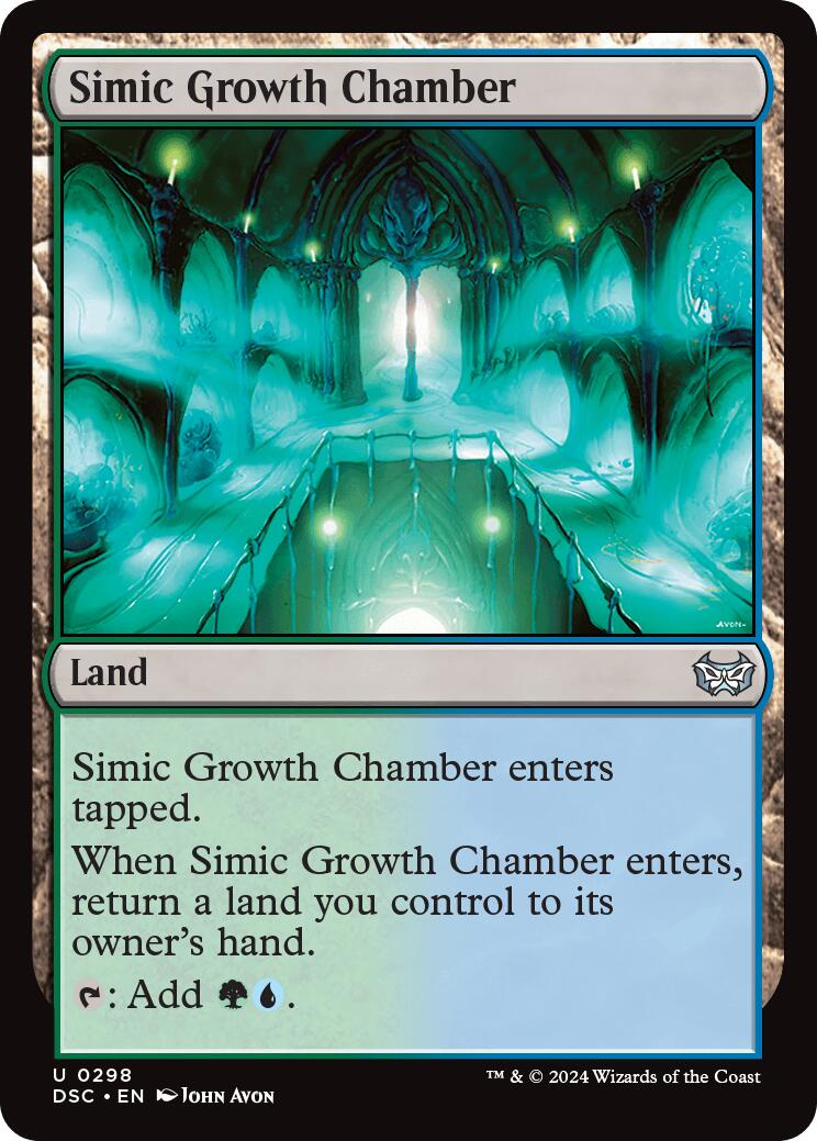 Simic Growth Chamber [Duskmourn: House of Horror Commander] | Rock City Comics