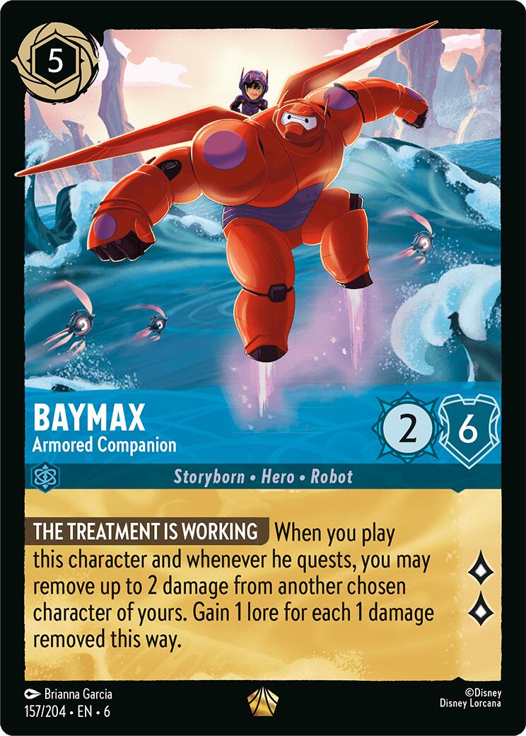 Baymax - Armored Companion (157/204) [Azurite Sea] | Rock City Comics