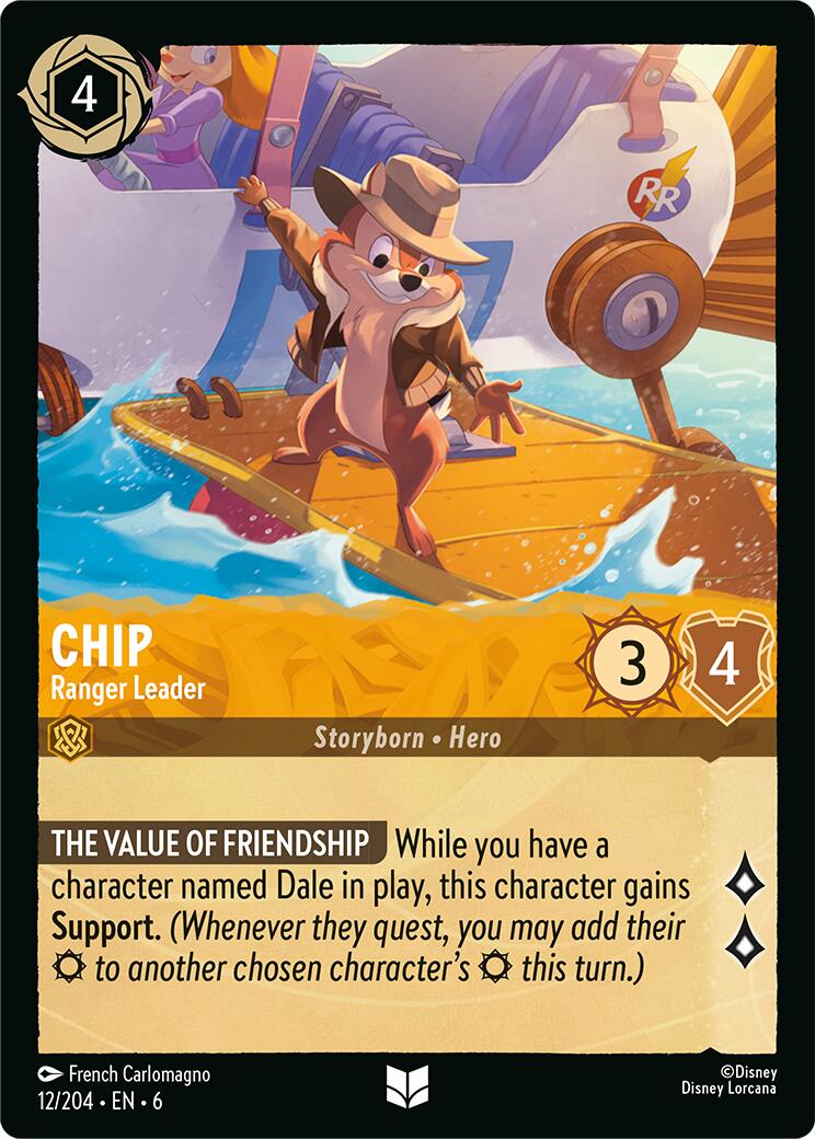 Chip - Ranger Leader (12/204) [Azurite Sea] | Rock City Comics