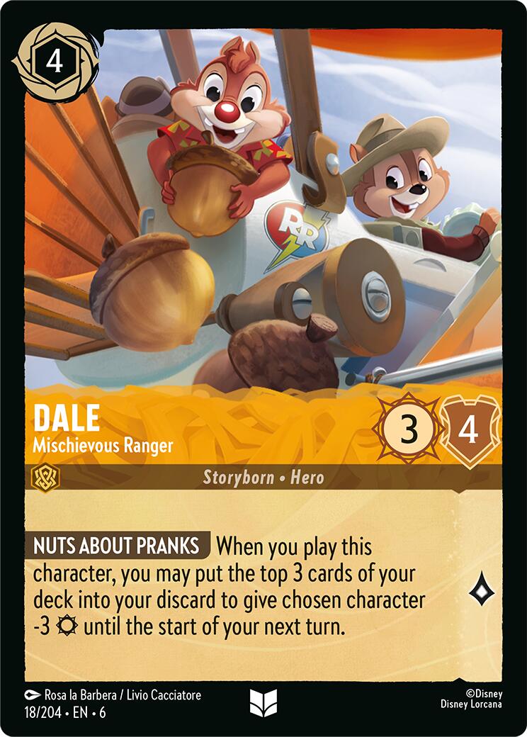Dale - Mischievous Ranger (18/204) [Azurite Sea] | Rock City Comics