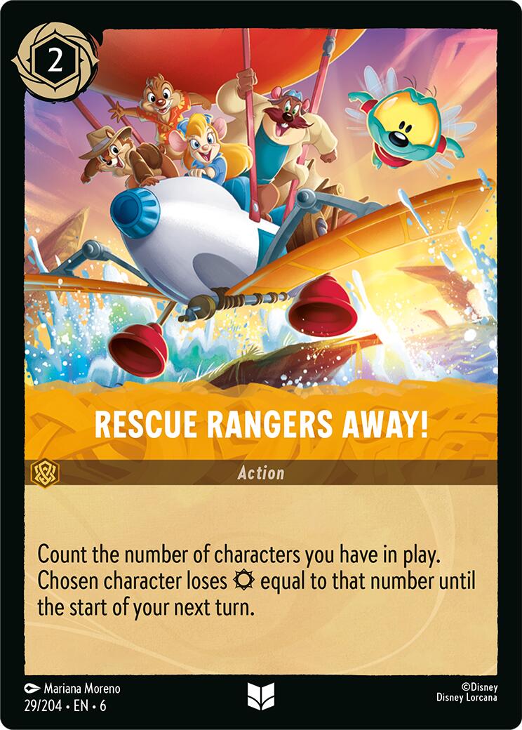 Rescue Rangers Away! (29/204) [Azurite Sea] | Rock City Comics