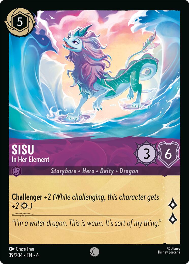 Sisu - In Her Element (39/204) [Azurite Sea] | Rock City Comics