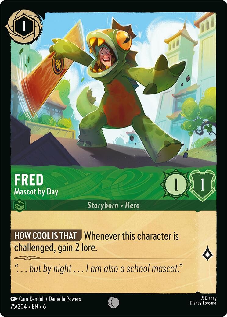 Fred - Mascot by Day (75/204) [Azurite Sea] | Rock City Comics