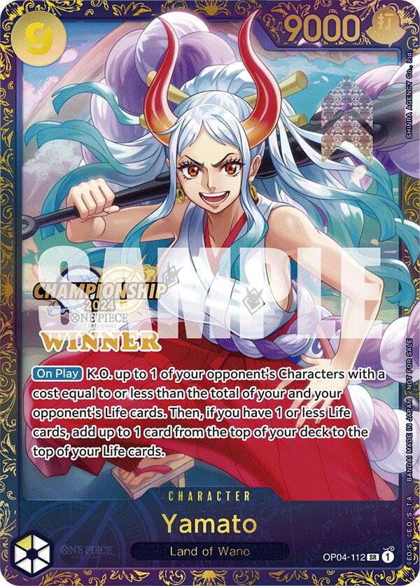 Yamato (Championship 2024 Finals Winner) [One Piece Promotion Cards] | Rock City Comics