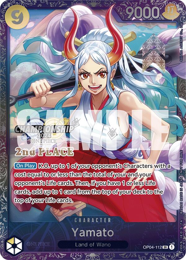 Yamato (Championship 2024 Finals 2nd Place) [One Piece Promotion Cards] | Rock City Comics