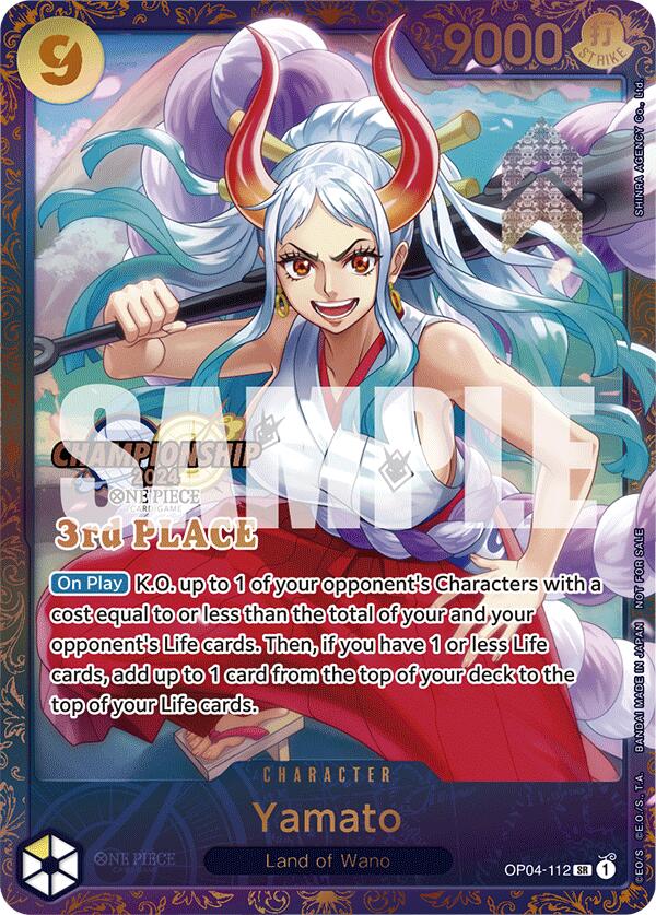 Yamato (Championship 2024 Finals 3rd Place) [One Piece Promotion Cards] | Rock City Comics