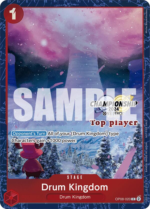 Drum Kingdom (Championship 2024 Top Player Pack) [One Piece Promotion Cards] | Rock City Comics