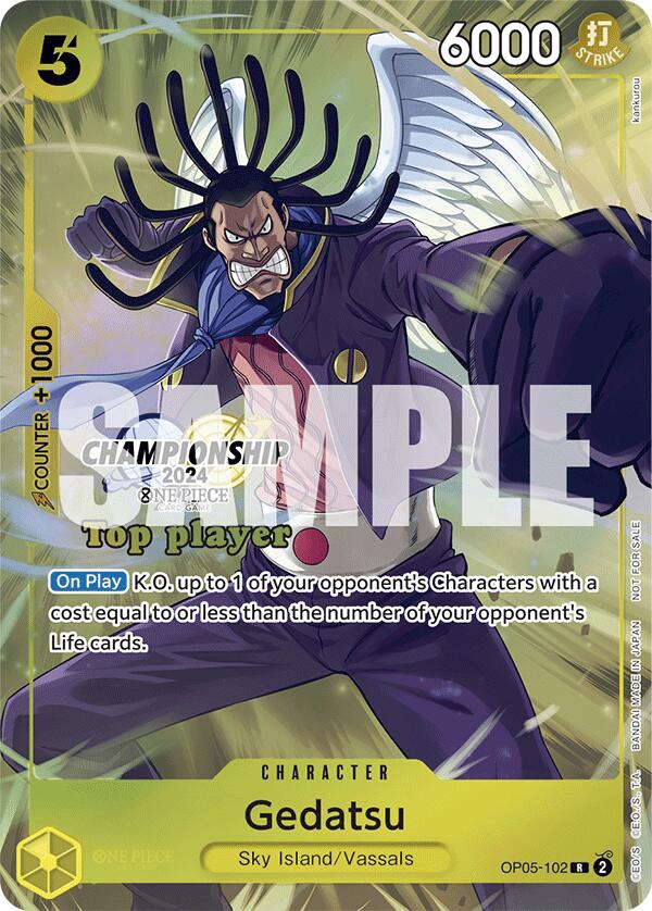 Gedatsu (Championship 2024 Top Player Pack) [One Piece Promotion Cards] | Rock City Comics