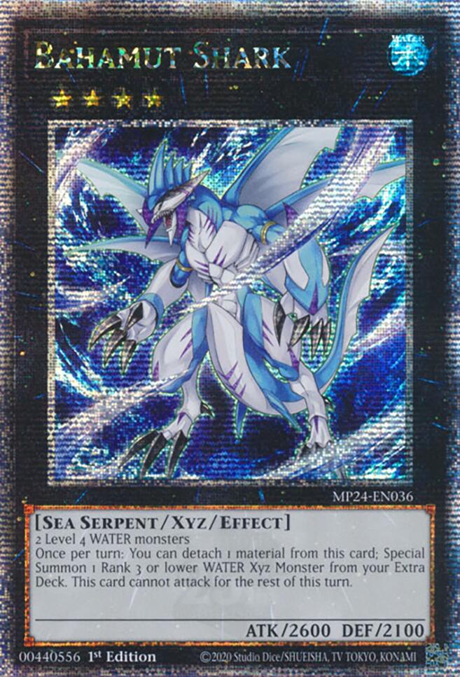 Bahamut Shark [MP24-EN036] Quarter Century Secret Rare | Rock City Comics