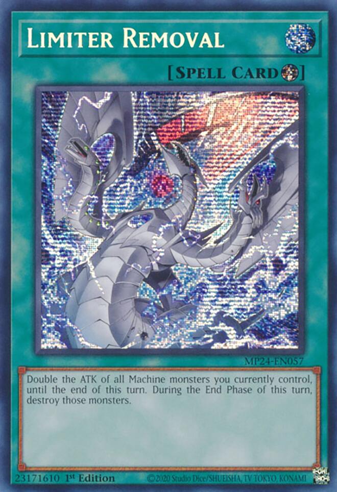 Limiter Removal (Alternate Art) [MP24-EN057] Prismatic Secret Rare | Rock City Comics