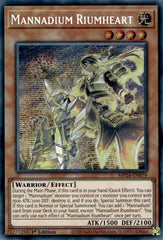 Mannadium Riumheart [MP24-EN079] Prismatic Secret Rare | Rock City Comics