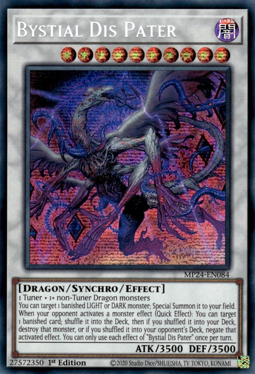 Bystial Dis Pater [MP24-EN084] Prismatic Secret Rare | Rock City Comics