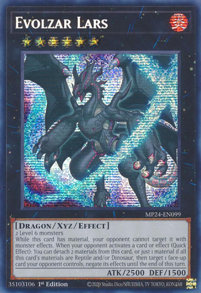 Evolzar Lars [MP24-EN099] Prismatic Secret Rare | Rock City Comics