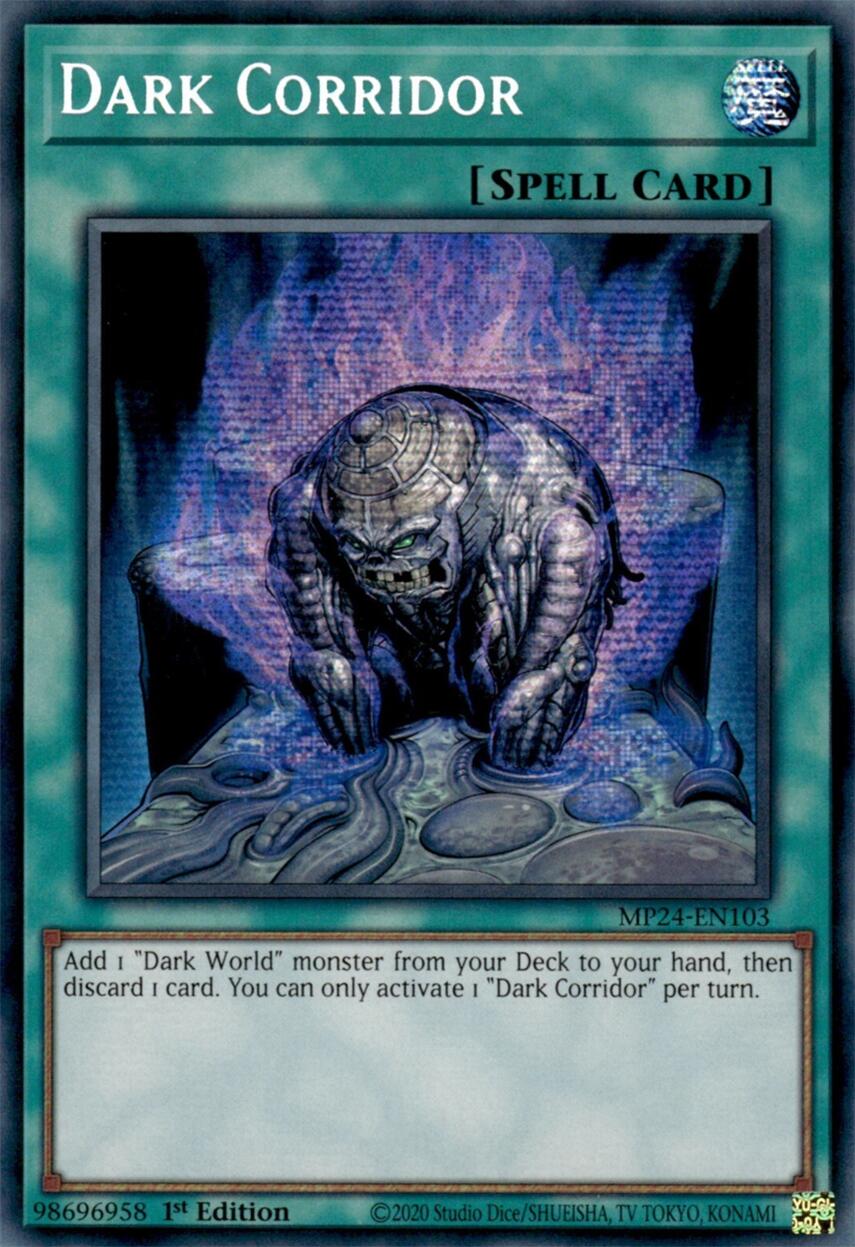 Dark Corridor [MP24-EN103] Prismatic Secret Rare | Rock City Comics