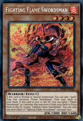 Fighting Flame Swordsman [MP24-EN132] Prismatic Secret Rare | Rock City Comics