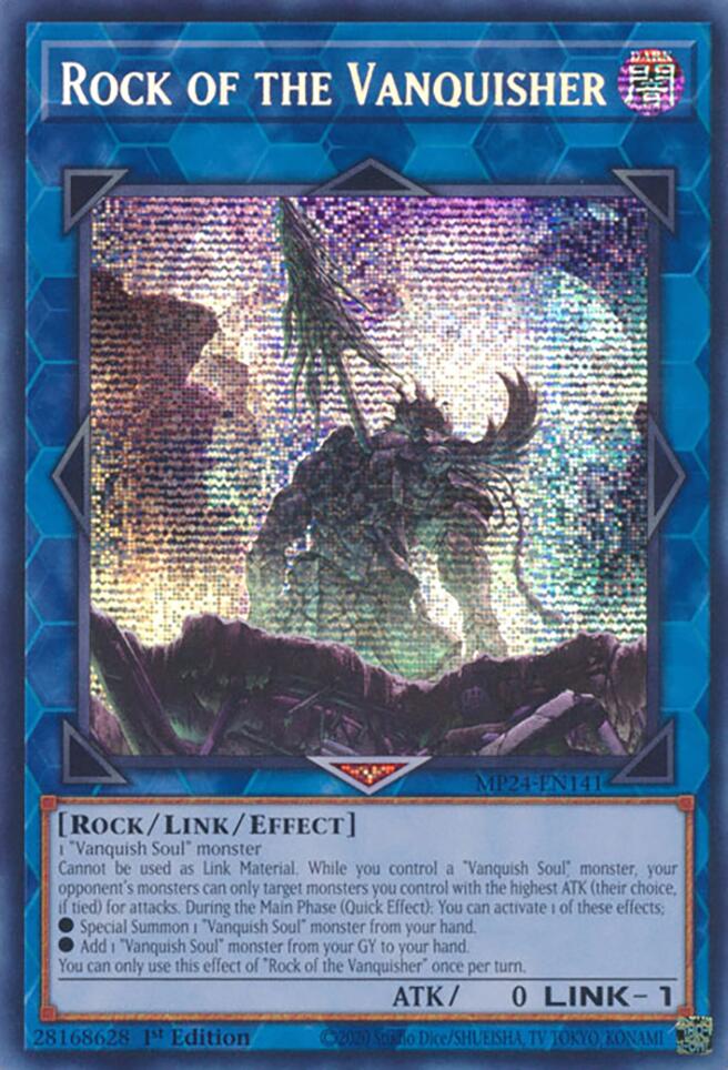 Rock of the Vanquisher [MP24-EN141] Prismatic Secret Rare | Rock City Comics