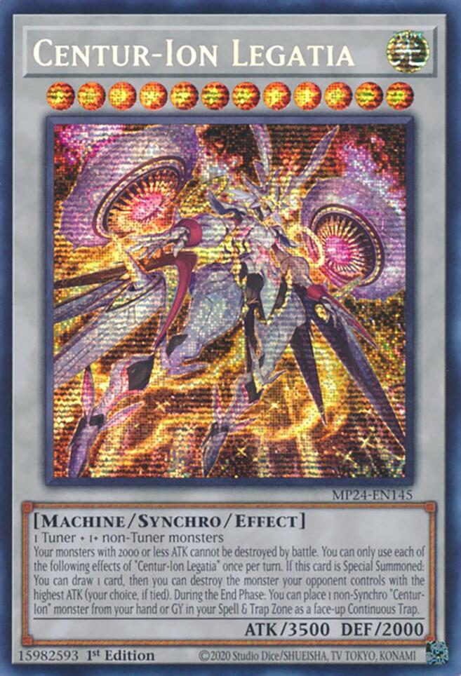 Centur-Ion Legatia [MP24-EN145] Prismatic Secret Rare | Rock City Comics